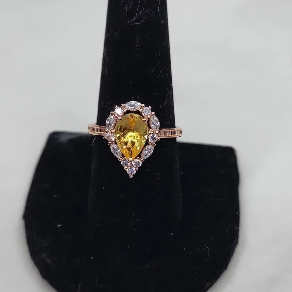 CITRINE RING - Picture 2 of 10